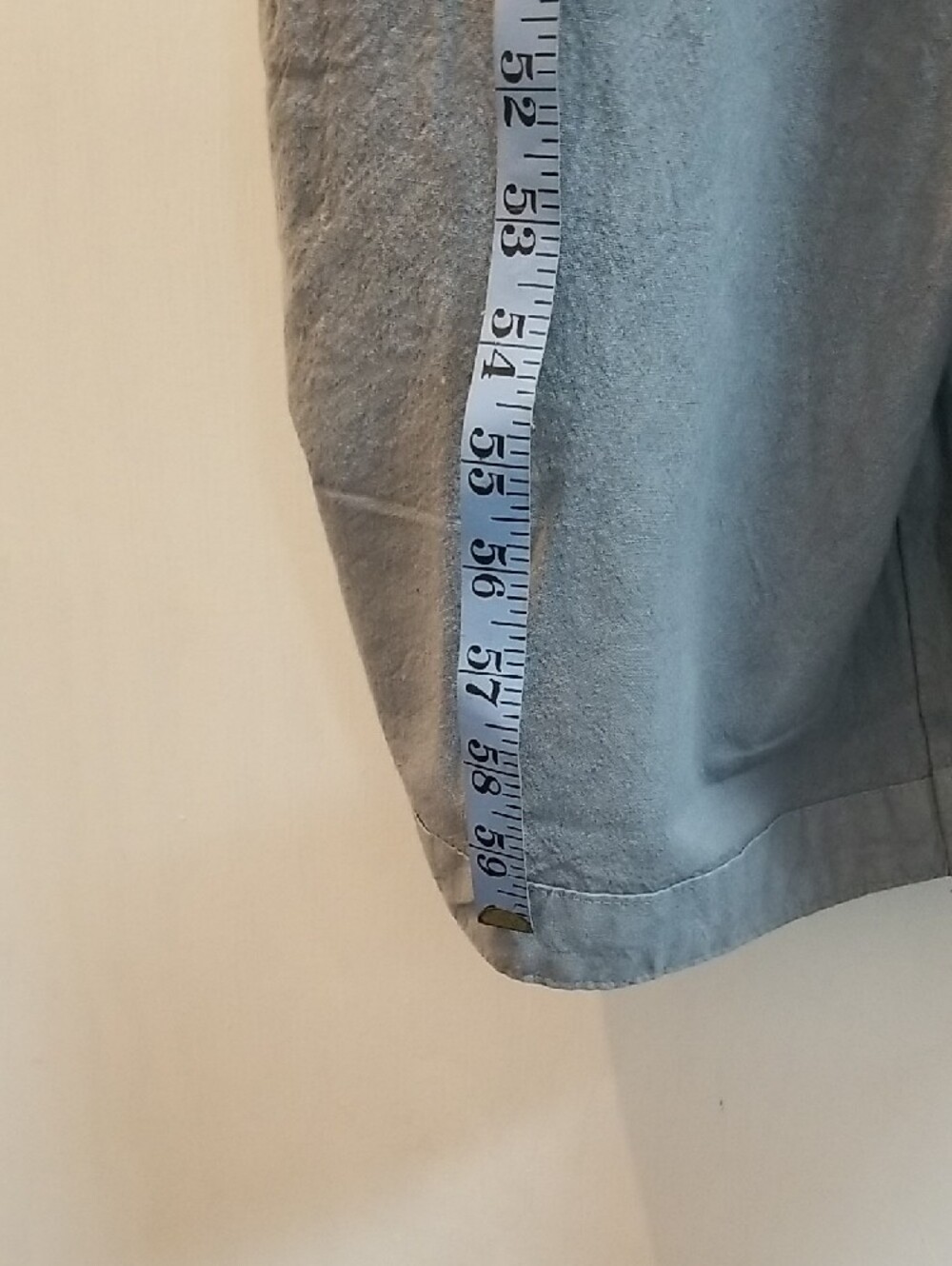 Casual Gray Wide-Leg Overall Jumpsuit - Picture 8 of 8
